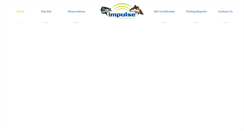 Desktop Screenshot of impulsefishingcharters.com