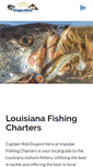 Mobile Screenshot of impulsefishingcharters.com
